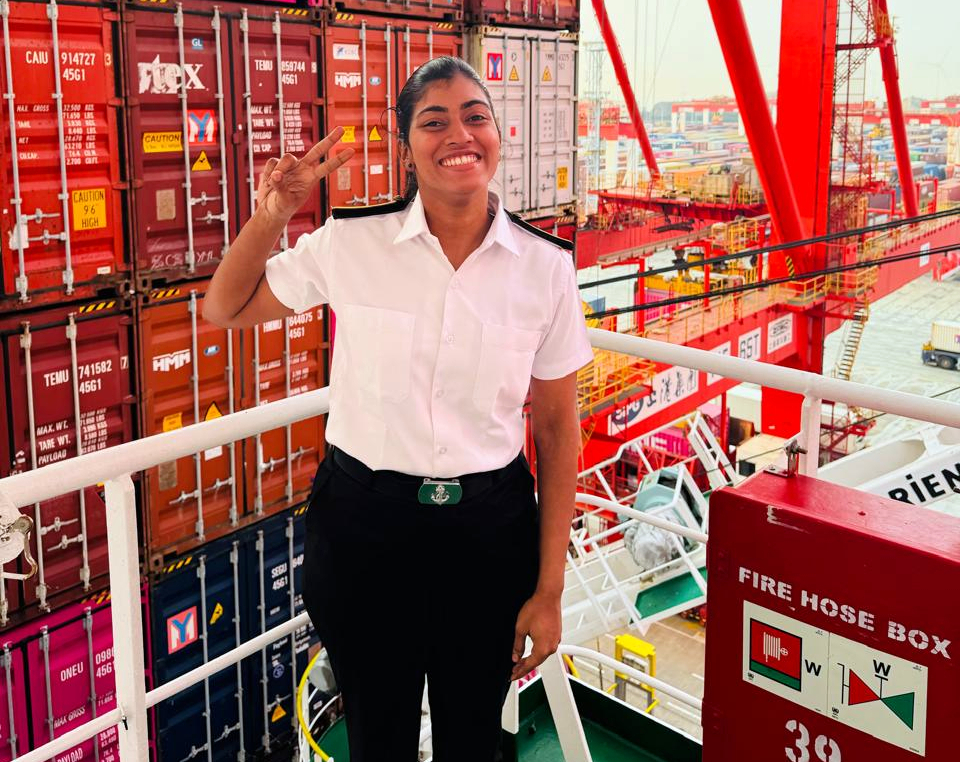 After Navy dreams, Goan female marine engineer now sails across globe